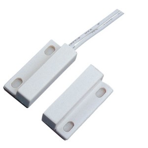 BS-2012WH - Wired Magnetic Contact White Alarms Onetrade